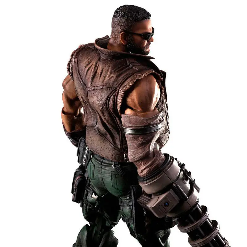 Final Fantasy VII Remake Play Arts Kai Action Figure Barret Wallace Ver. 2 28 cm product photo