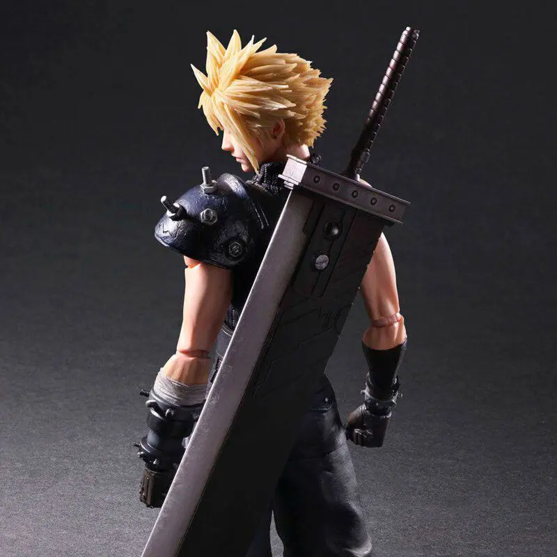 Final Fantasy VII Remake Play Arts Kai Action Figure Cloud Strife Ver. 2 27 cm termékfotó