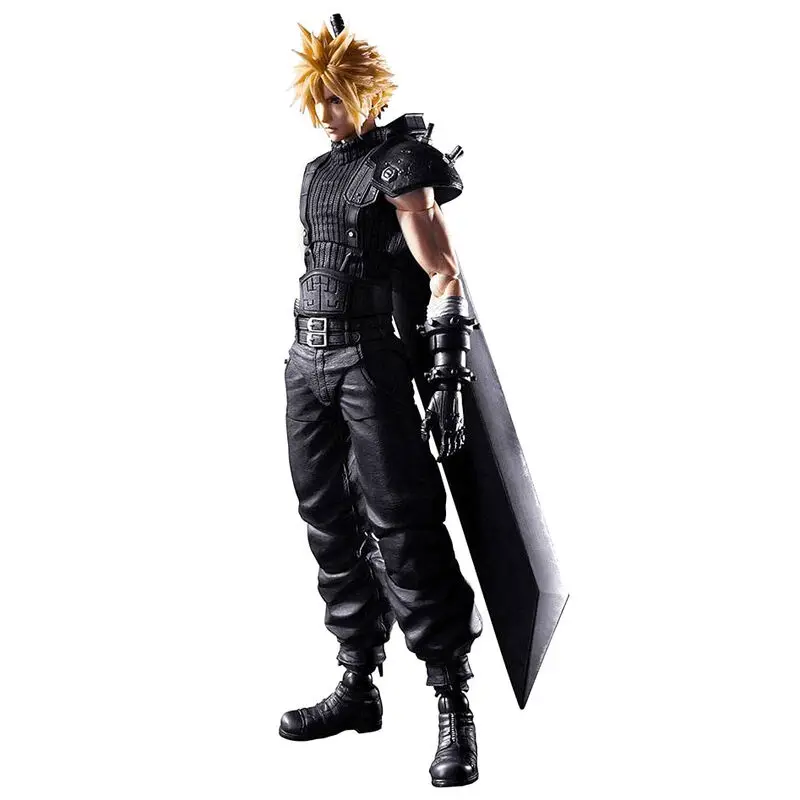 Final Fantasy VII Remake Play Arts Kai Action Figure Cloud Strife Ver. 2 27 cm termékfotó