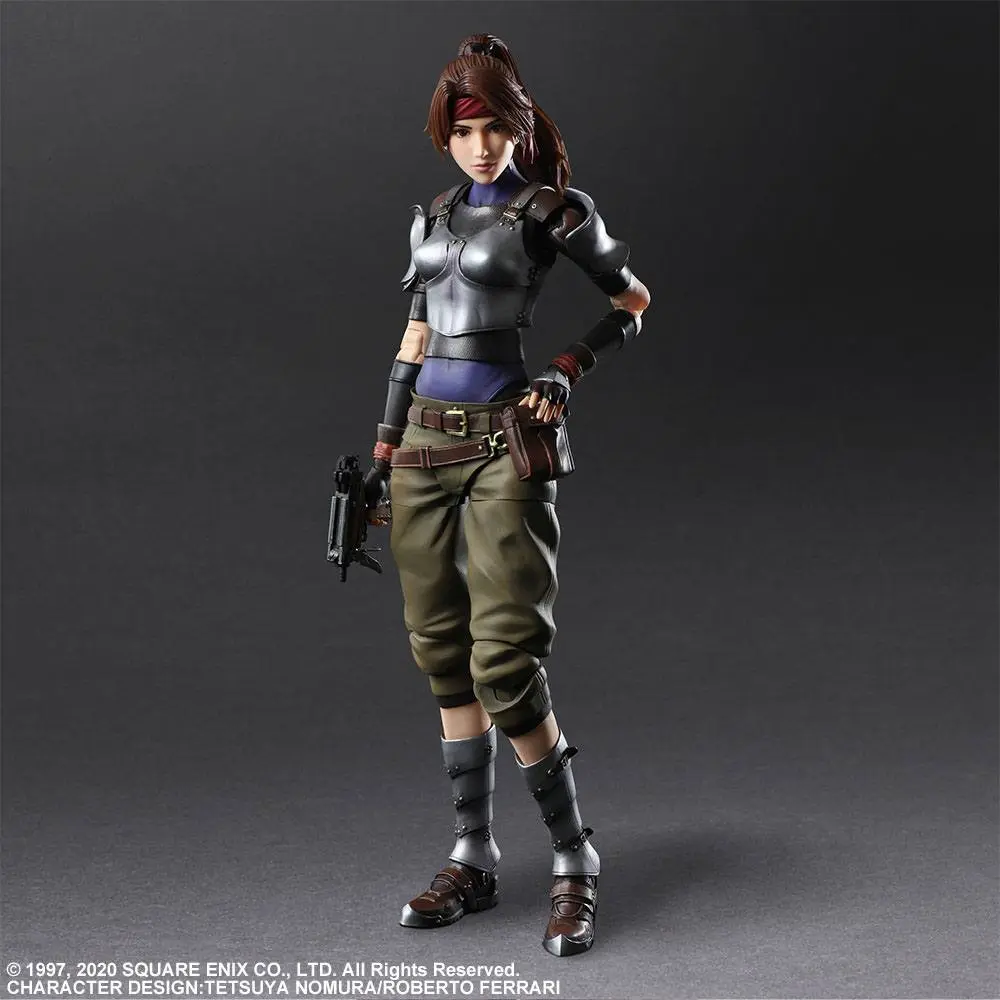 Final Fantasy VII Remake Play Arts Kai Action Figure Jessie 25 cm product photo