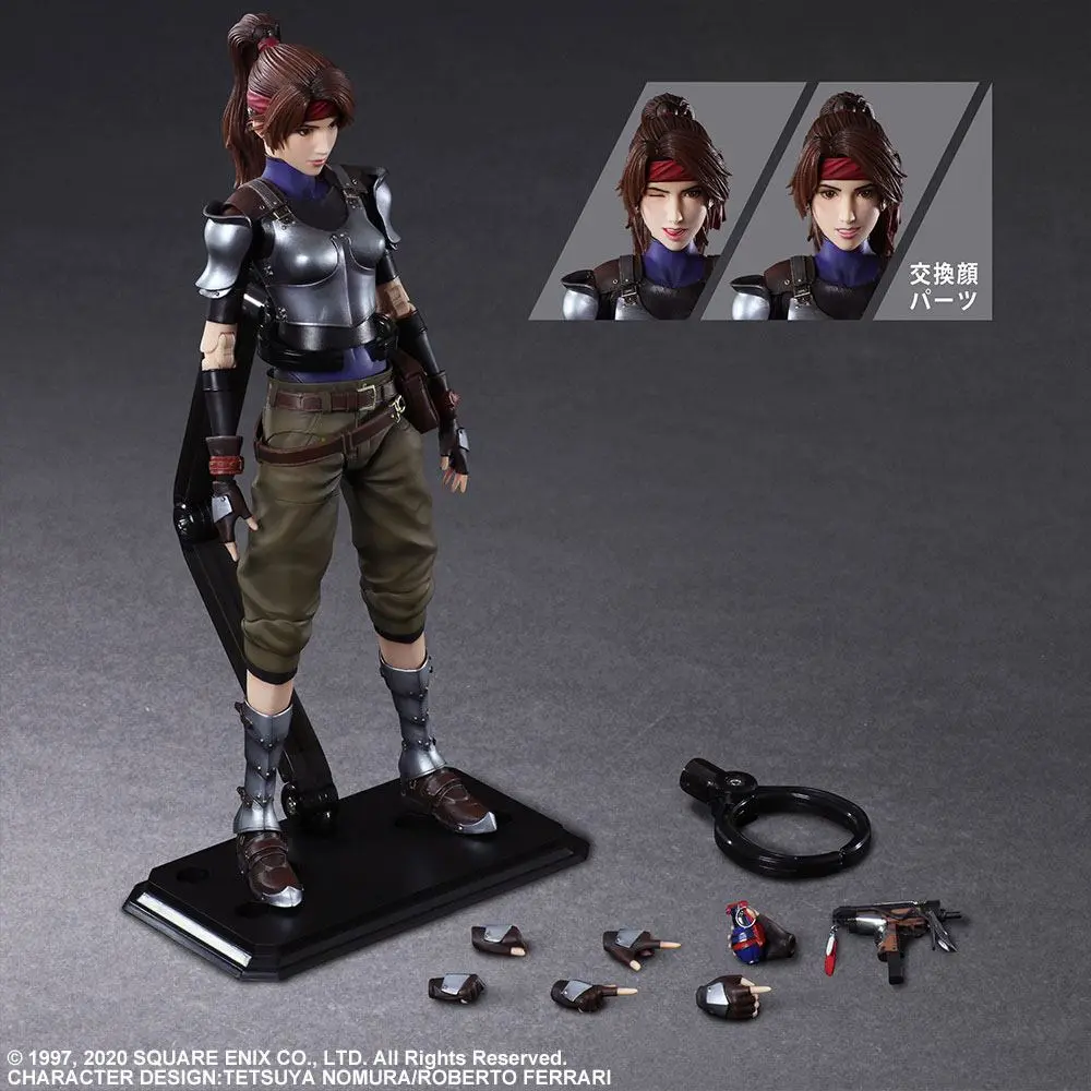 Final Fantasy VII Remake Play Arts Kai Action Figure Jessie 25 cm product photo