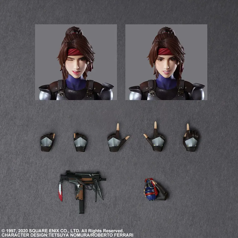 Final Fantasy VII Remake Play Arts Kai Action Figure Jessie 25 cm product photo