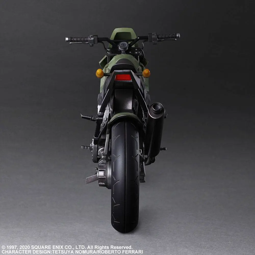 Final Fantasy VII Remake Play Arts Kai Action Figure &amp; Vehicle Jessie &amp; Bike product photo