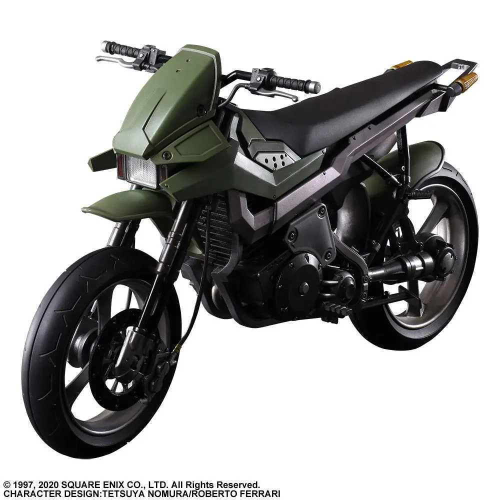 Final Fantasy VII Remake Play Arts Kai Action Figure &amp; Vehicle Jessie &amp; Bike product photo