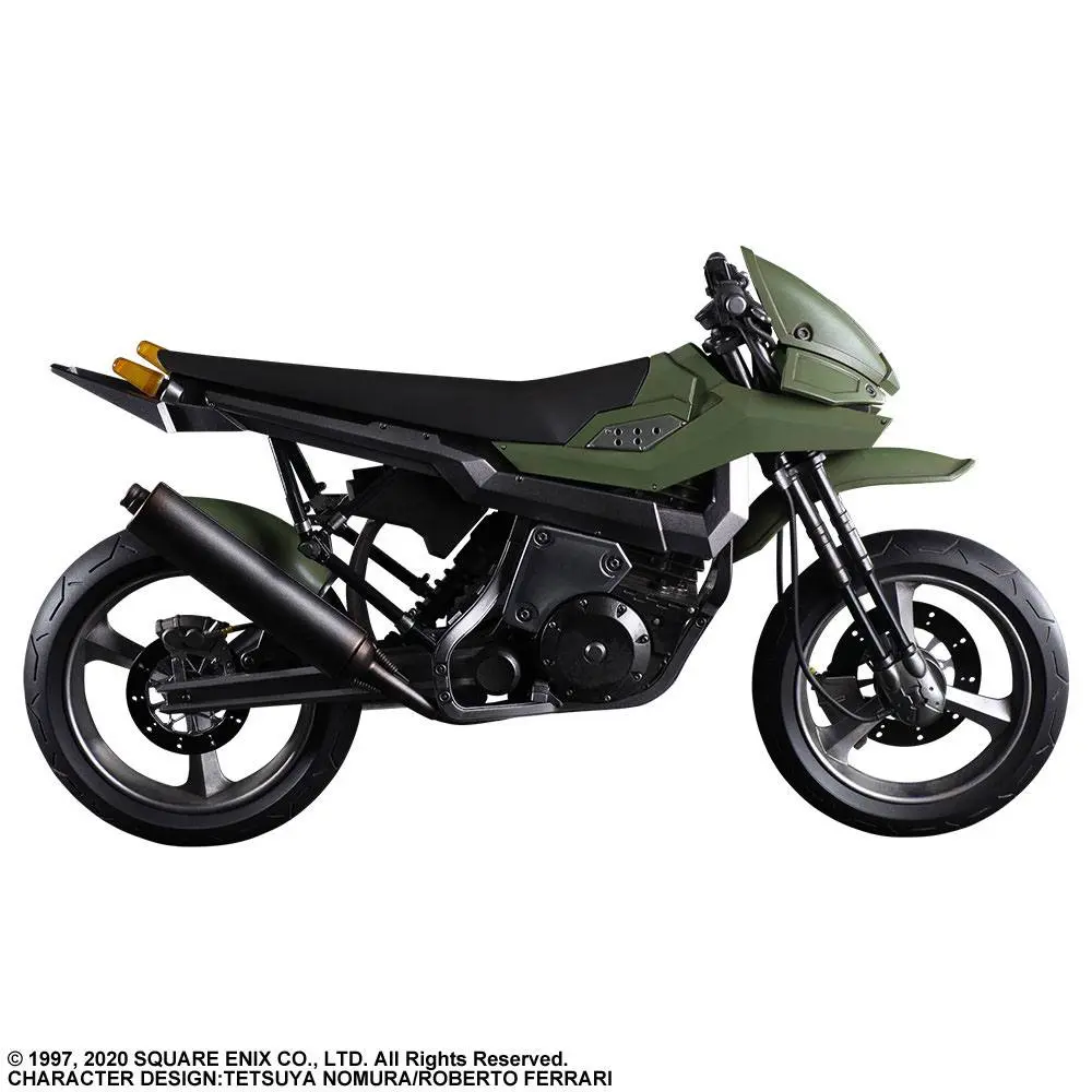 Final Fantasy VII Remake Play Arts Kai Action Figure &amp; Vehicle Jessie &amp; Bike product photo