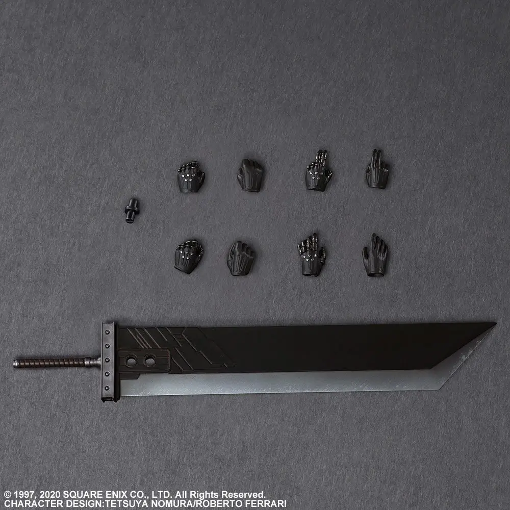 Final Fantasy VII Remake Play Arts Kai Action Figures &amp; Vehicle Jessie, Cloud &amp; Bike product photo