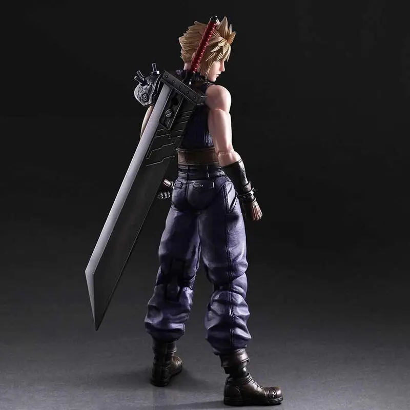 Final Fantasy VII Remake Play Arts Kai No.1 Cloud Strife Colour Ver. figure product photo