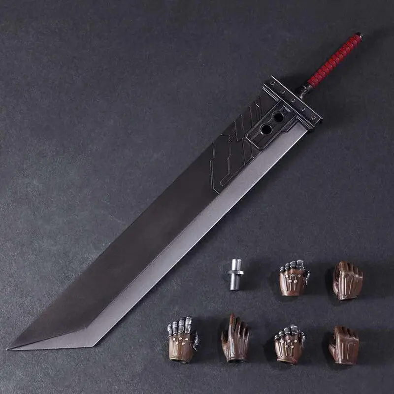 Final Fantasy VII Remake Play Arts Kai No.1 Cloud Strife Colour Ver. figure product photo