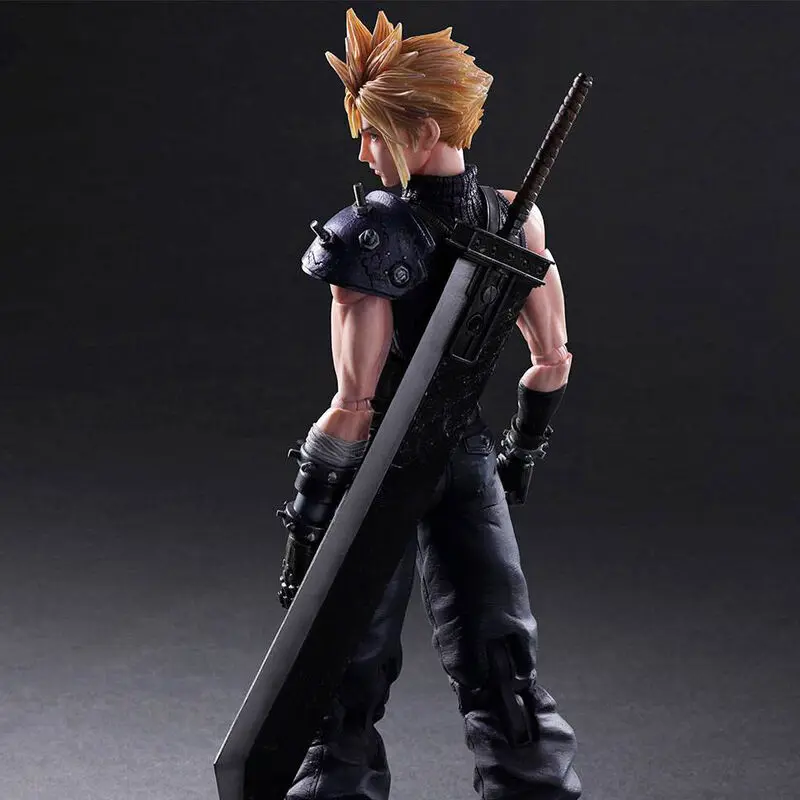 Final Fantasy VII Remake Play Arts Kai Action Figure No. 1 Cloud Strife 28 cm product photo