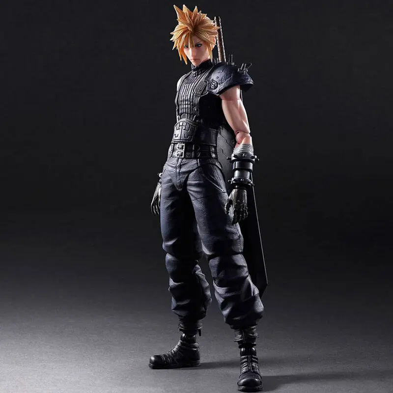 Final Fantasy VII Remake Play Arts Kai Action Figure No. 1 Cloud Strife 28 cm product photo