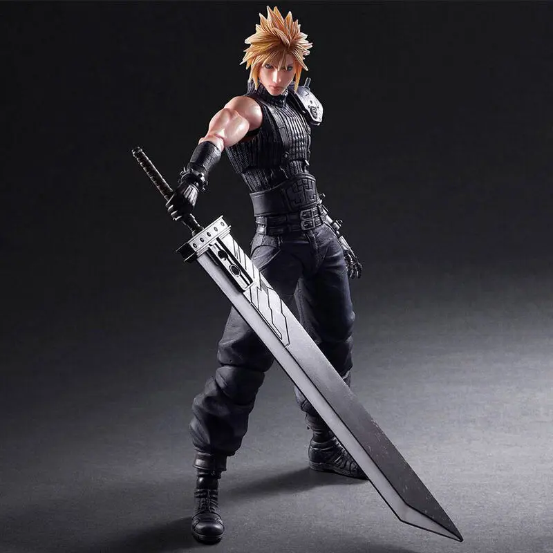 Final Fantasy VII Remake Play Arts Kai Action Figure No. 1 Cloud Strife 28 cm product photo