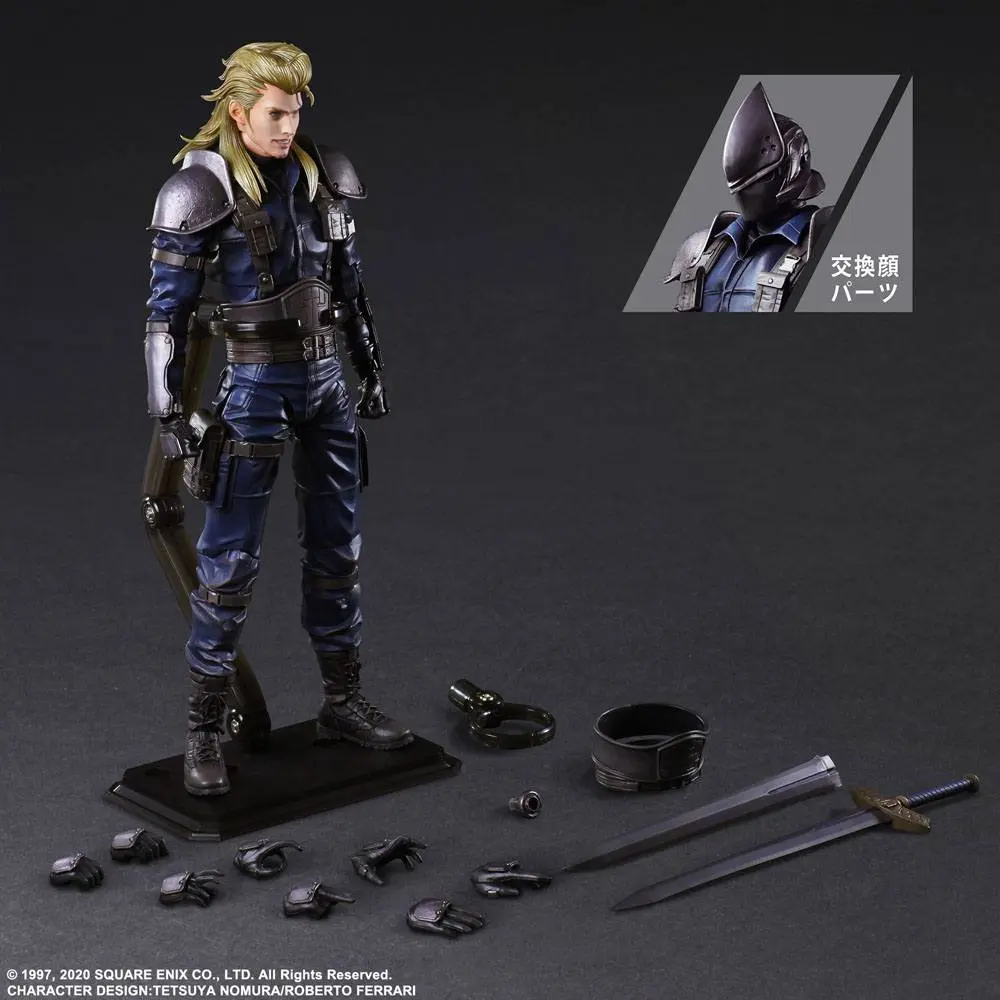 Final Fantasy VII Remake Play Arts Kai Action Figure Roche 27 cm product photo