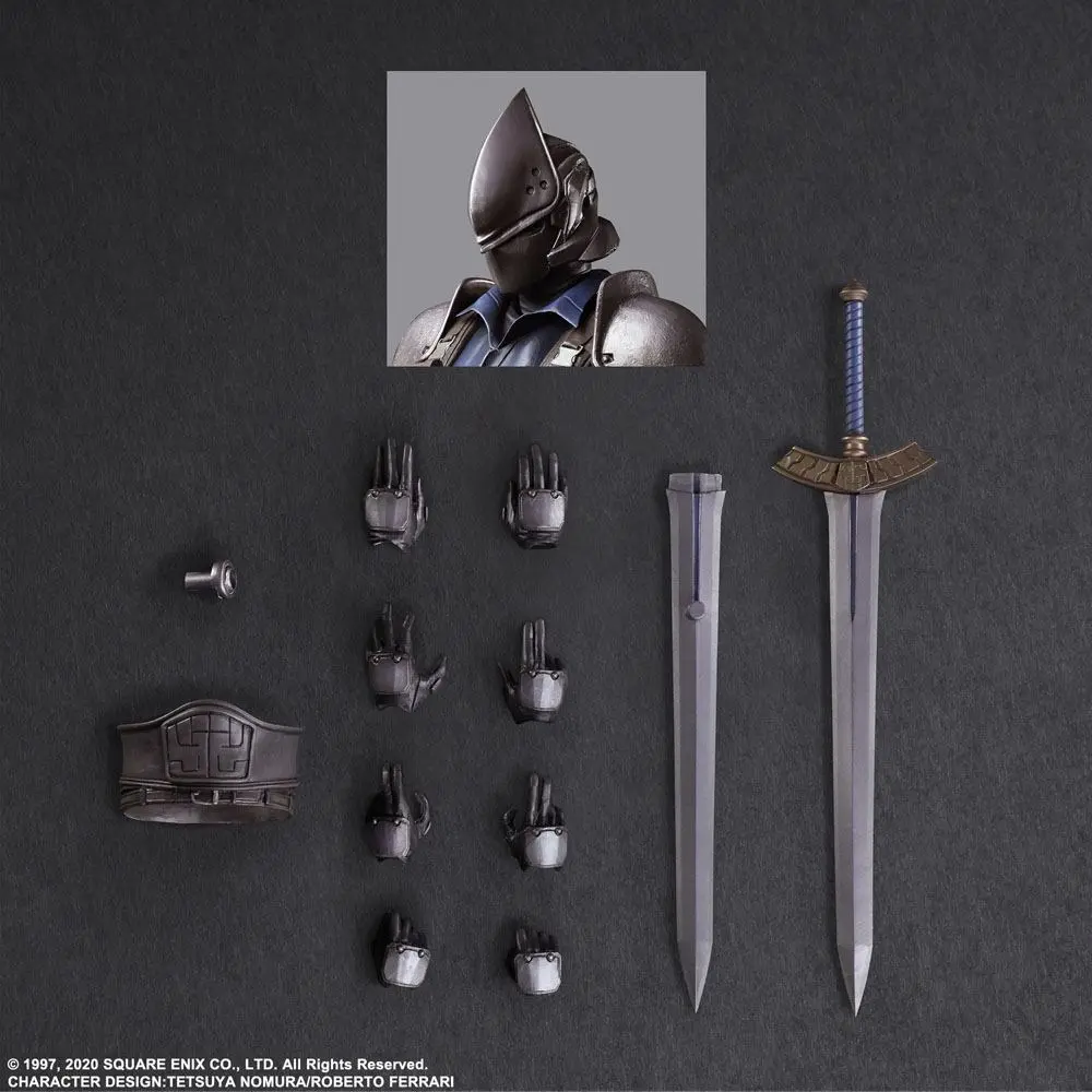 Final Fantasy VII Remake Play Arts Kai Action Figure Roche 27 cm product photo