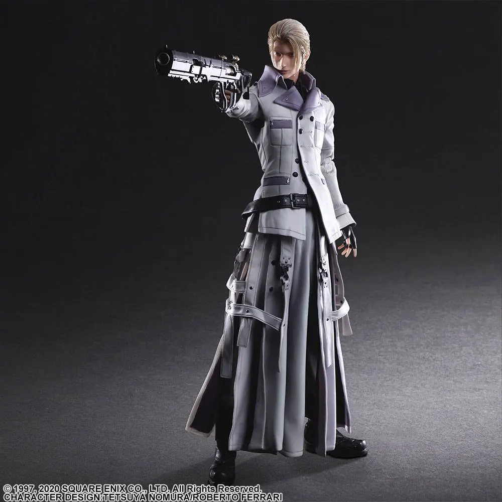 Final Fantasy VII Remake Play Arts Kai Action Figure Rufus 27 cm product photo