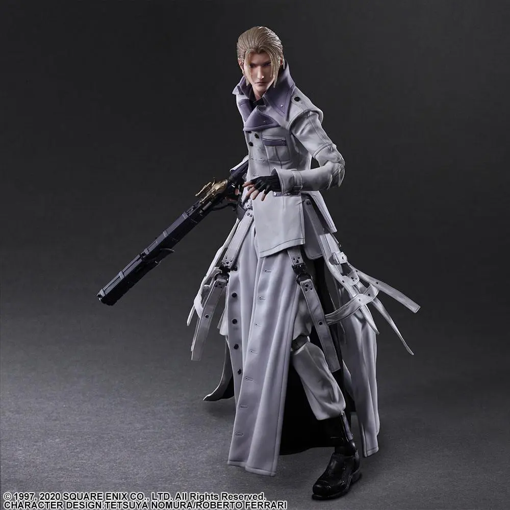 Final Fantasy VII Remake Play Arts Kai Action Figure Rufus 27 cm product photo