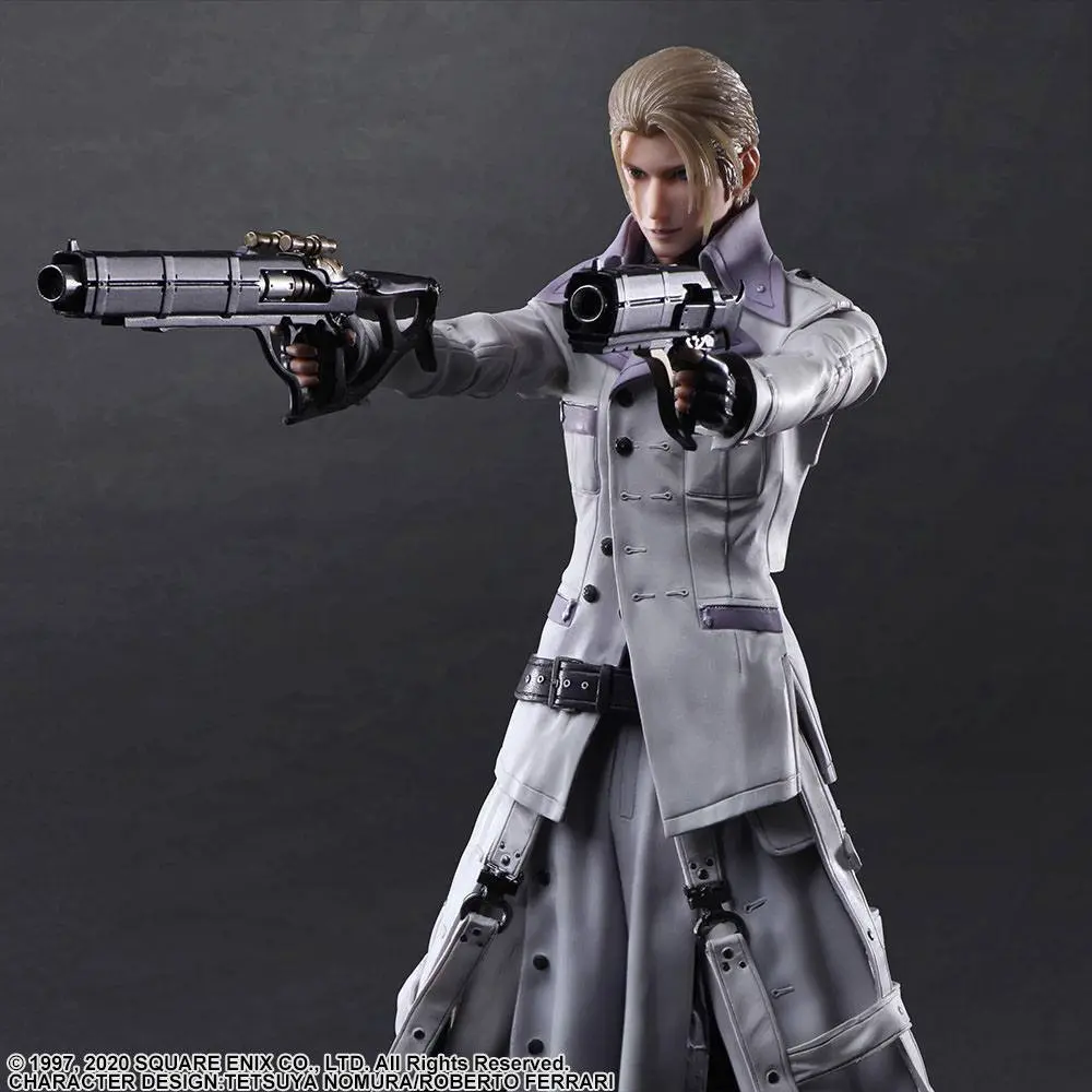 Final Fantasy VII Remake Play Arts Kai Action Figure Rufus 27 cm product photo