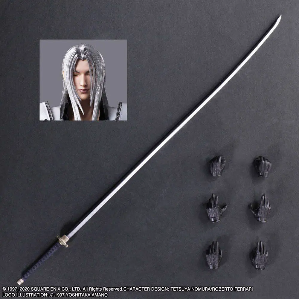 Final Fantasy VII Remake Play Arts Kai Action Figure Sephiroth 28 cm product photo