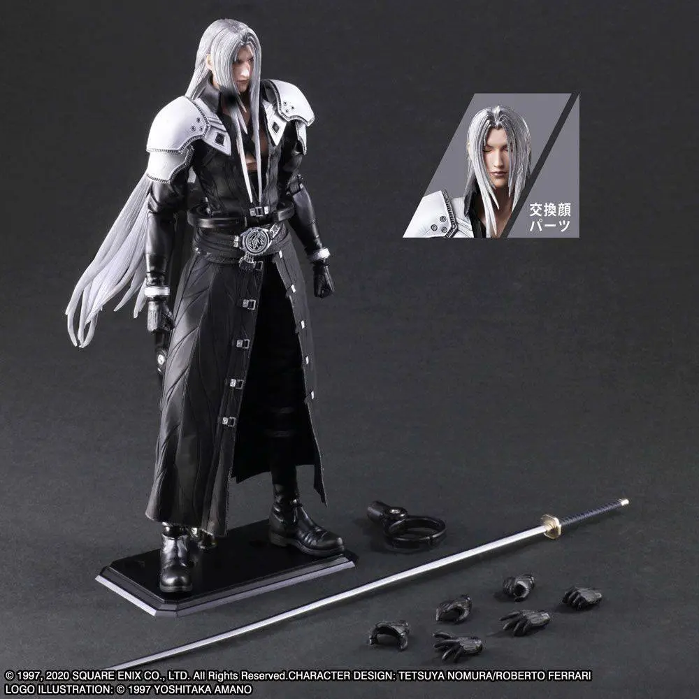 Final Fantasy VII Remake Play Arts Kai Action Figure Sephiroth 28 cm product photo