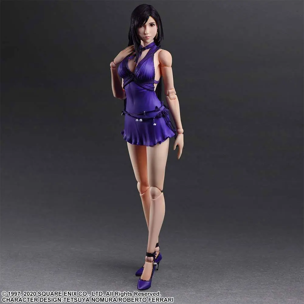 Final Fantasy VII Remake Play Arts Kai Action Figure Tifa Lockhart Dress Ver. 25 cm termékfotó