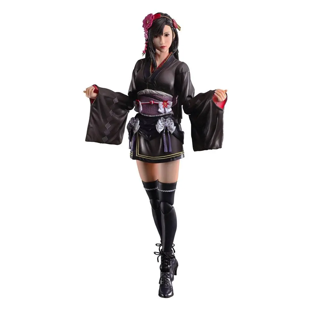 Final Fantasy VII Remake Play Arts Kai Action Figure Tifa Lockhart Exotic Dress Ver. 25 cm product photo