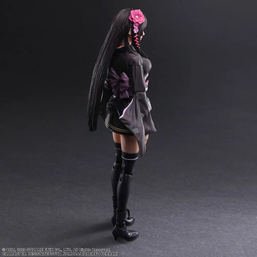 Final Fantasy VII Remake Play Arts Kai Action Figure Tifa Lockhart Exotic Dress Ver. 25 cm product photo