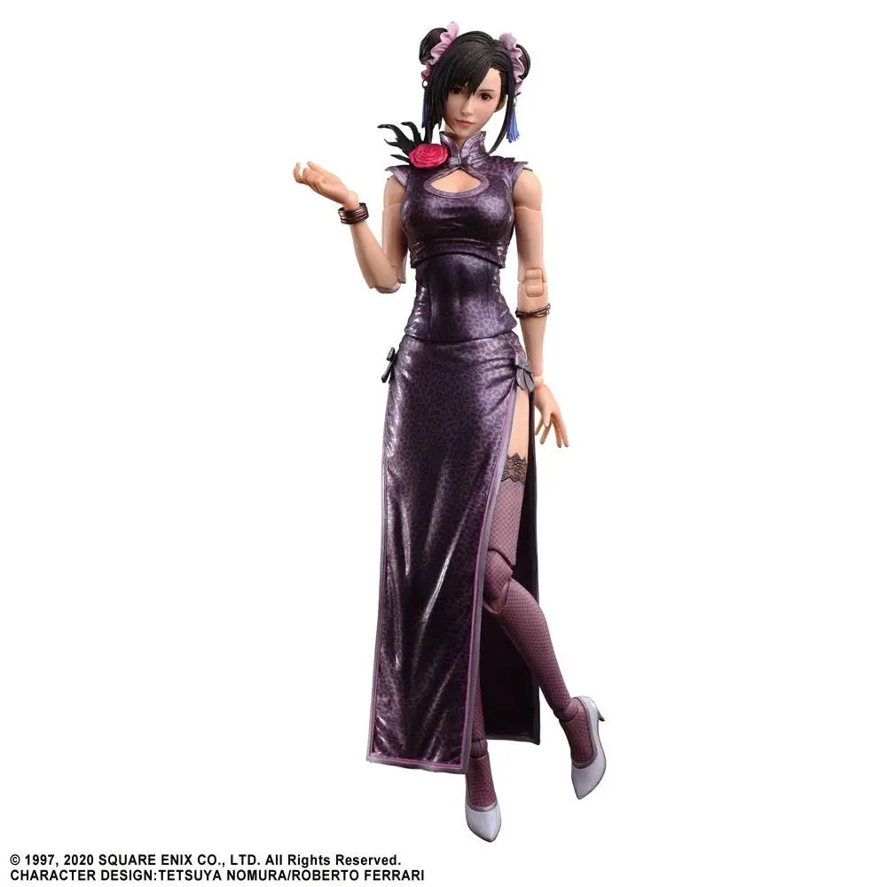 Final Fantasy VII Remake Play Arts Kai Action Figure Tifa Lockhart Sporty Dress Ver. 25 cm product photo