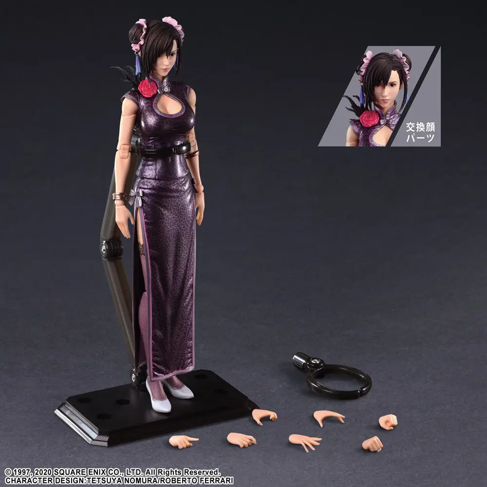 Final Fantasy VII Remake Play Arts Kai Action Figure Tifa Lockhart Sporty Dress Ver. 25 cm product photo