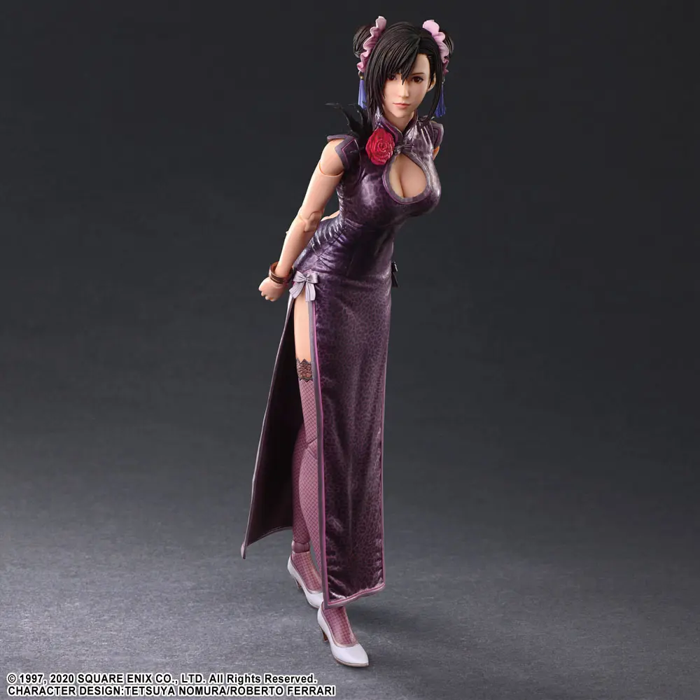 Final Fantasy VII Remake Play Arts Kai Action Figure Tifa Lockhart Sporty Dress Ver. 25 cm product photo