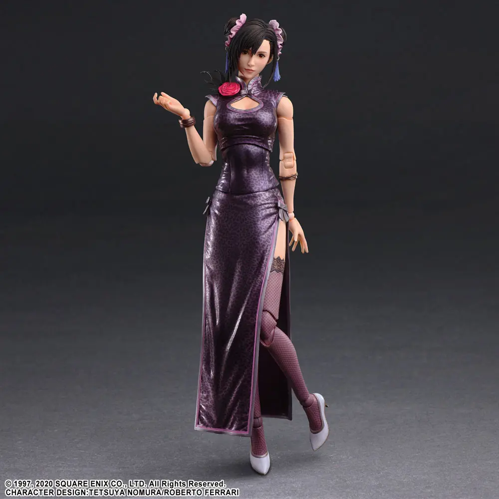 Final Fantasy VII Remake Play Arts Kai Action Figure Tifa Lockhart Sporty Dress Ver. 25 cm product photo