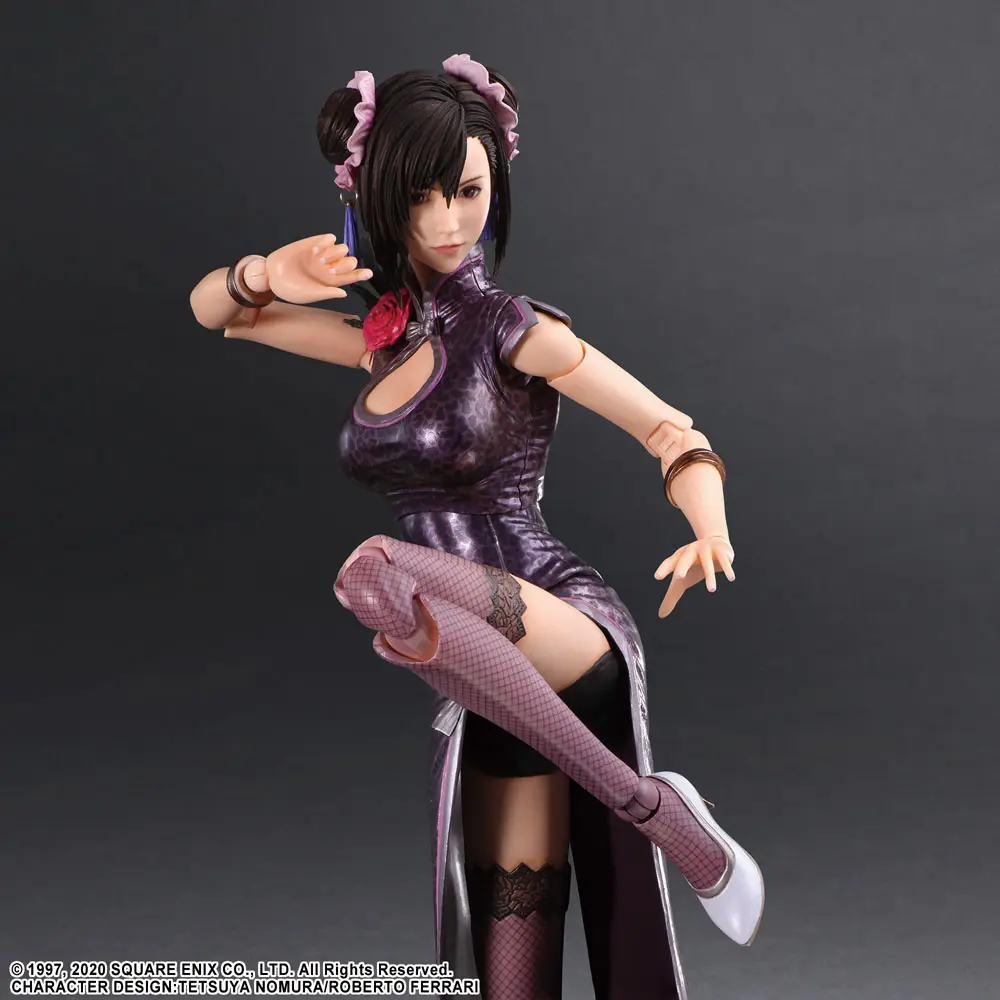 Final Fantasy VII Remake Play Arts Kai Action Figure Tifa Lockhart Sporty Dress Ver. 25 cm product photo