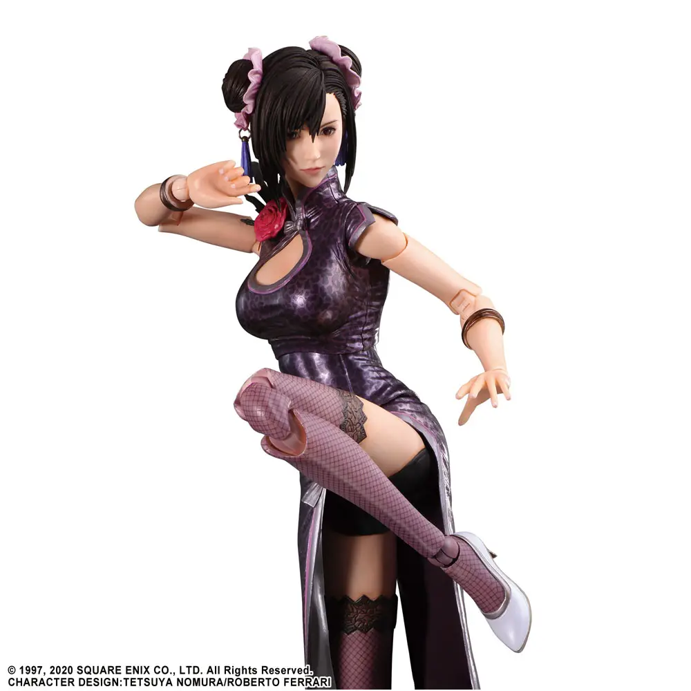 Final Fantasy VII Remake Play Arts Kai Action Figure Tifa Lockhart Sporty Dress Ver. 25 cm product photo