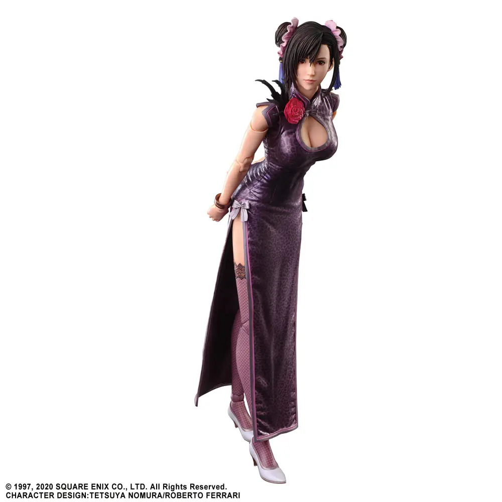 Final Fantasy VII Remake Play Arts Kai Action Figure Tifa Lockhart Sporty Dress Ver. 25 cm product photo