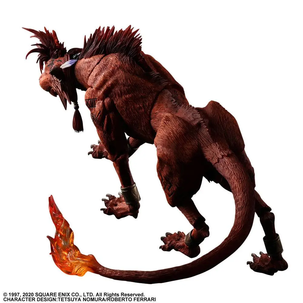 Final Fantasy VII Remake Play Arts Kai Action Figure Red XIII 18 cm product photo