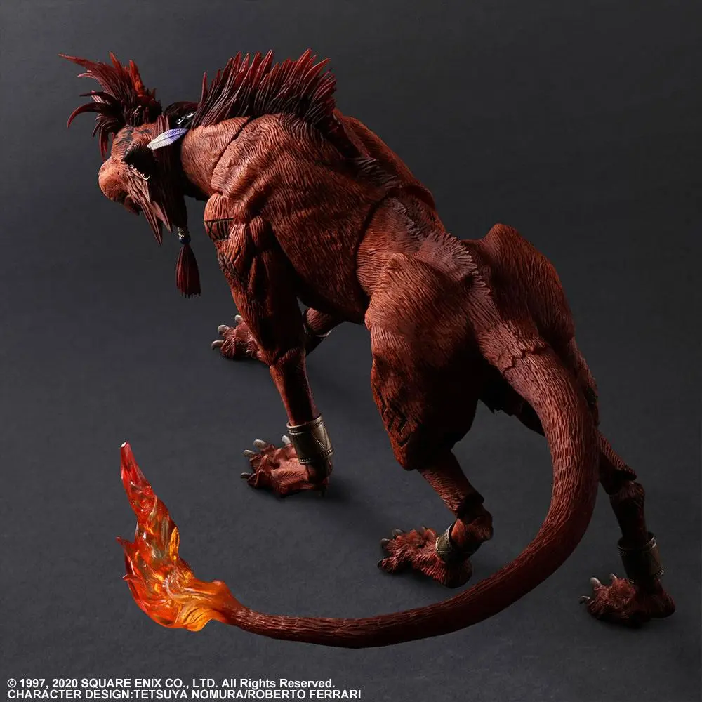 Final Fantasy VII Remake Play Arts Kai Action Figure Red XIII 18 cm product photo