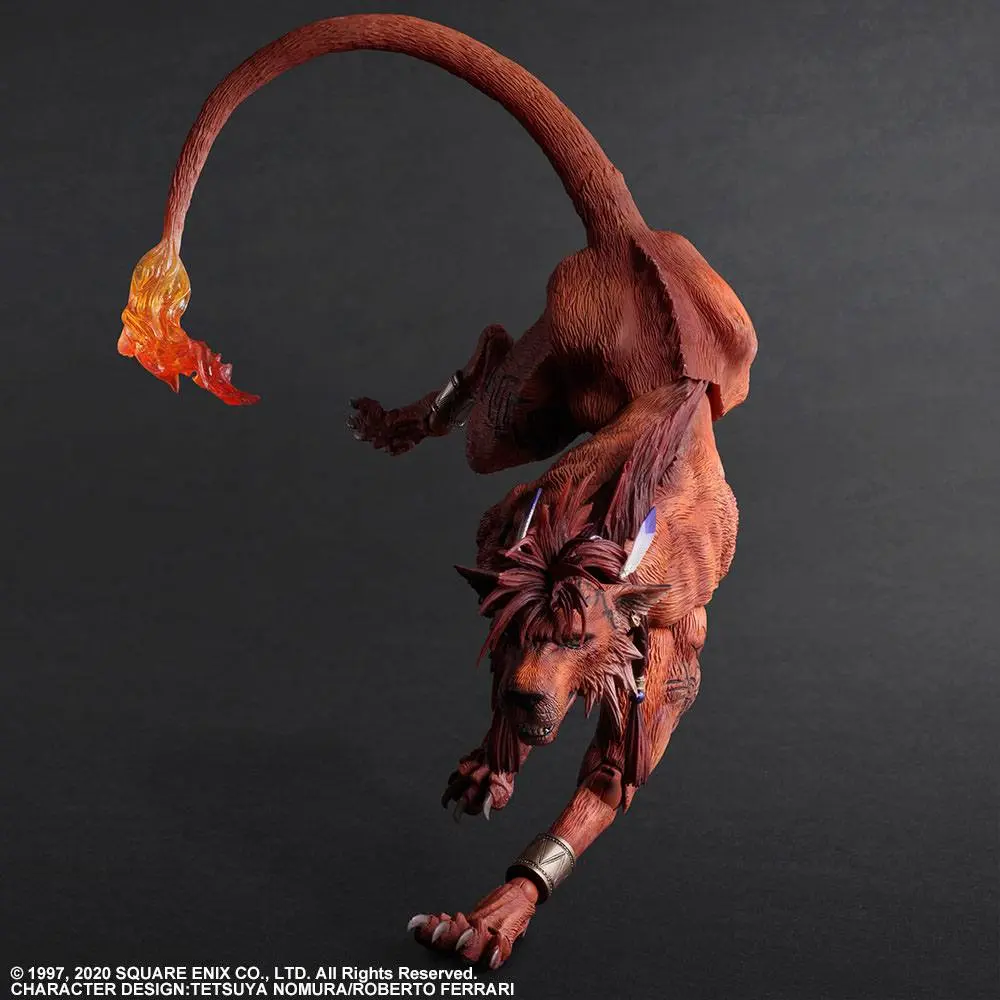 Final Fantasy VII Remake Play Arts Kai Action Figure Red XIII 18 cm product photo