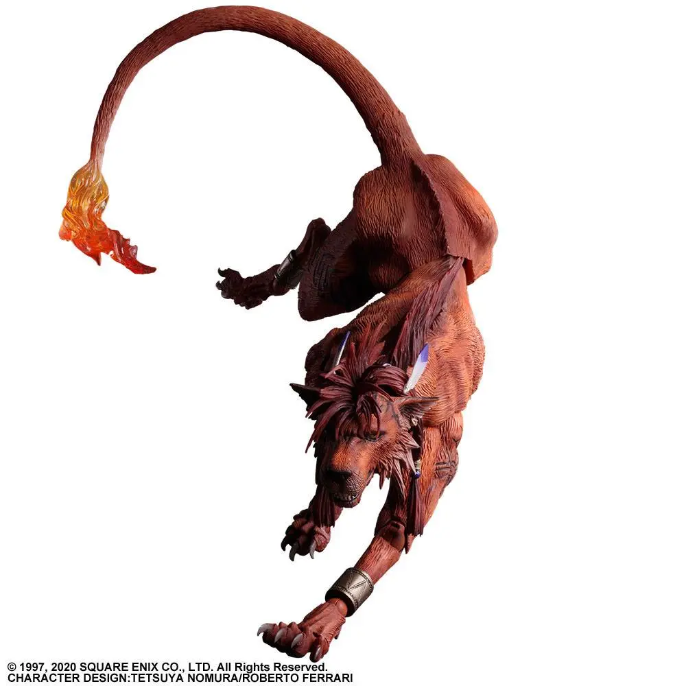 Final Fantasy VII Remake Play Arts Kai Action Figure Red XIII 18 cm product photo