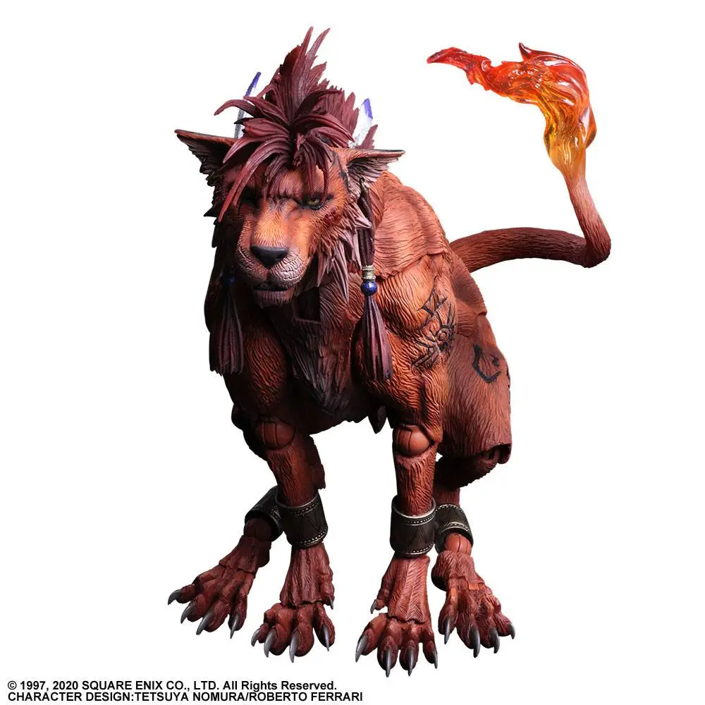 Final Fantasy VII Remake Play Arts Kai Action Figure Red XIII 18 cm product photo