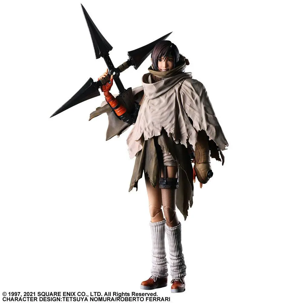 Final Fantasy VII Remake Play Arts Kai Action Figure Yuffie Kisaragi 26 cm product photo