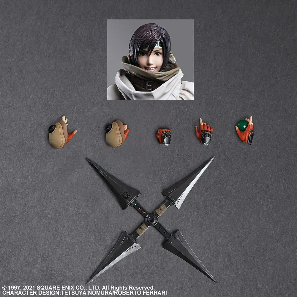 Final Fantasy VII Remake Play Arts Kai Action Figure Yuffie Kisaragi 26 cm product photo