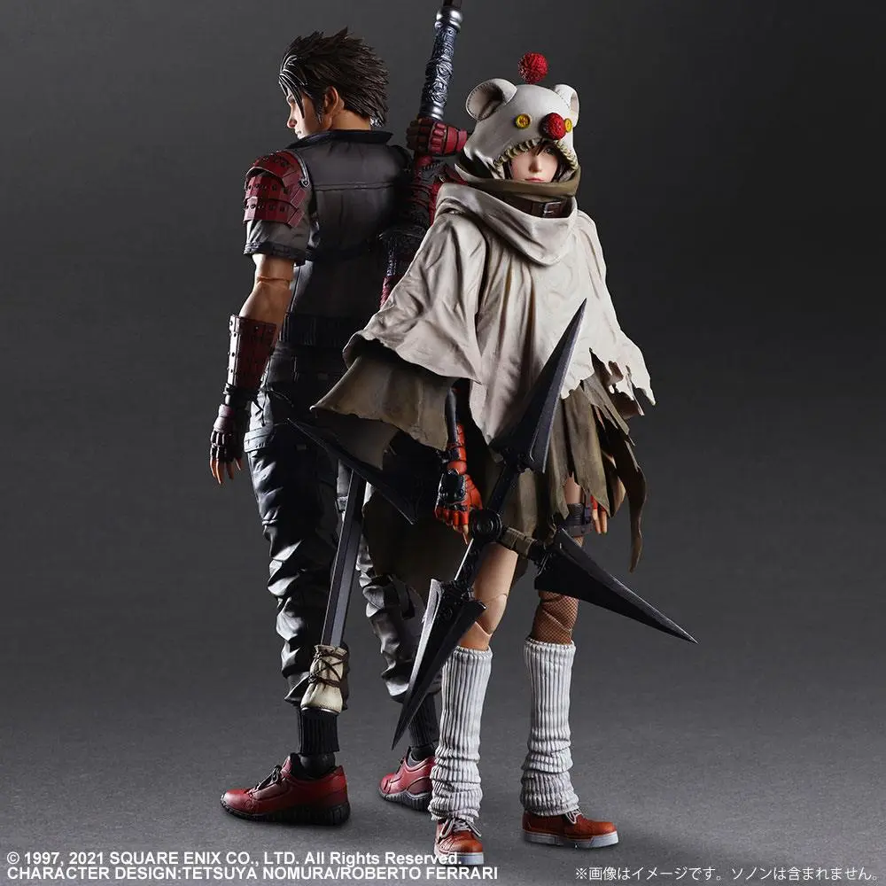 Final Fantasy VII Remake Play Arts Kai Action Figure Yuffie Kisaragi 26 cm product photo