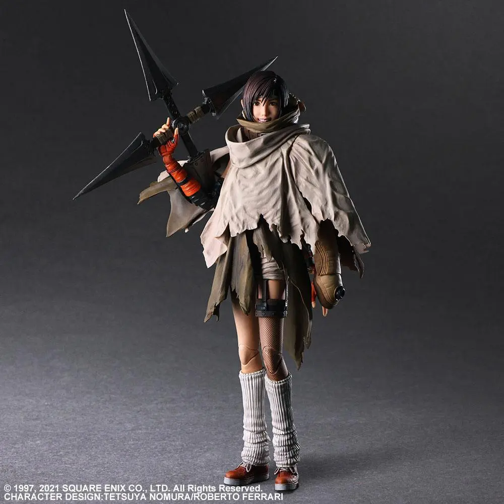 Final Fantasy VII Remake Play Arts Kai Action Figure Yuffie Kisaragi 26 cm product photo