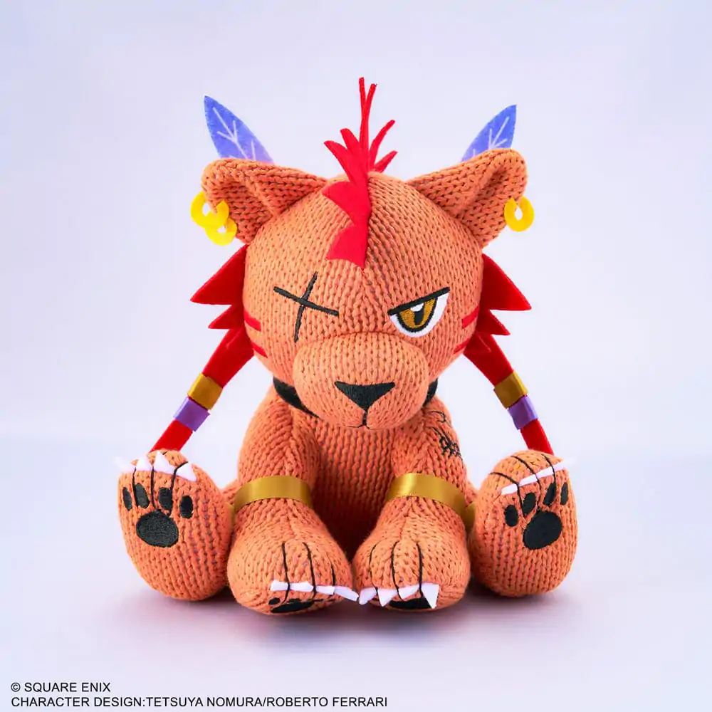 Final Fantasy VII Remake Knitted Plush Figure Red XIII 20 cm termékfotó