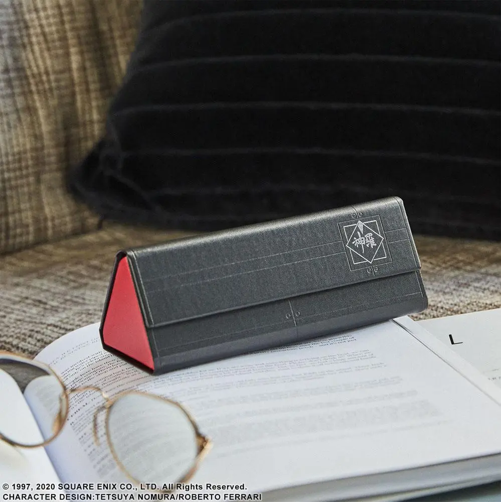 Final Fantasy VII Remake Foldable Eyeglass Case - Shinra product photo