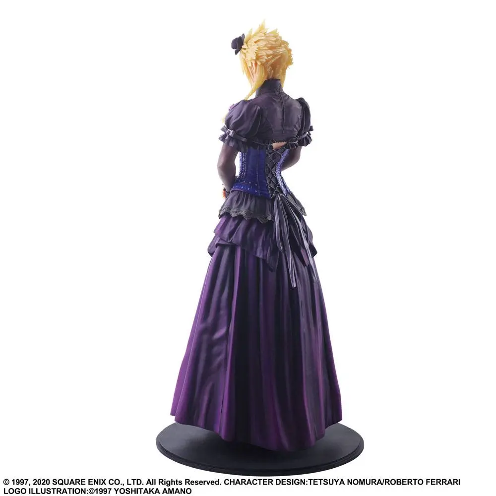 Final Fantasy VII Remake Static Arts Gallery Statue Cloud Strife Dress Ver. 28 cm product photo