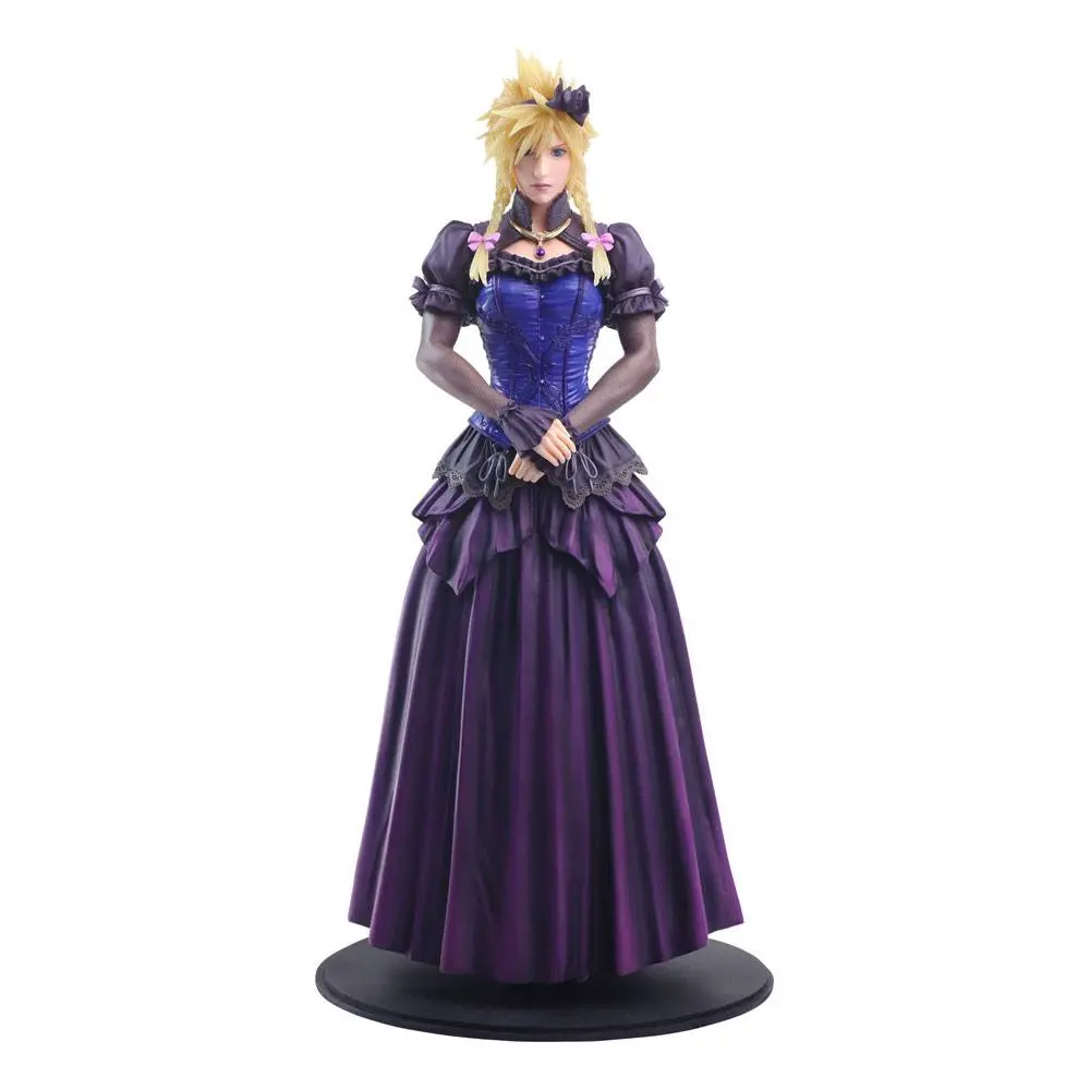 Final Fantasy VII Remake Static Arts Gallery Statue Cloud Strife Dress Ver. 28 cm product photo