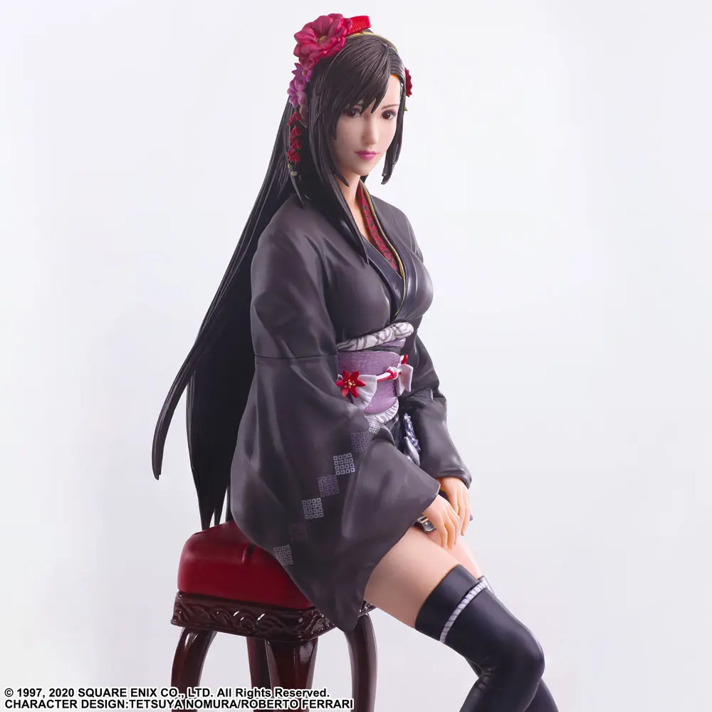 Final Fantasy VII Remake Static Arts Gallery Statue Tifa Lockhart Exotic Dress Ver. 23 cm termékfotó