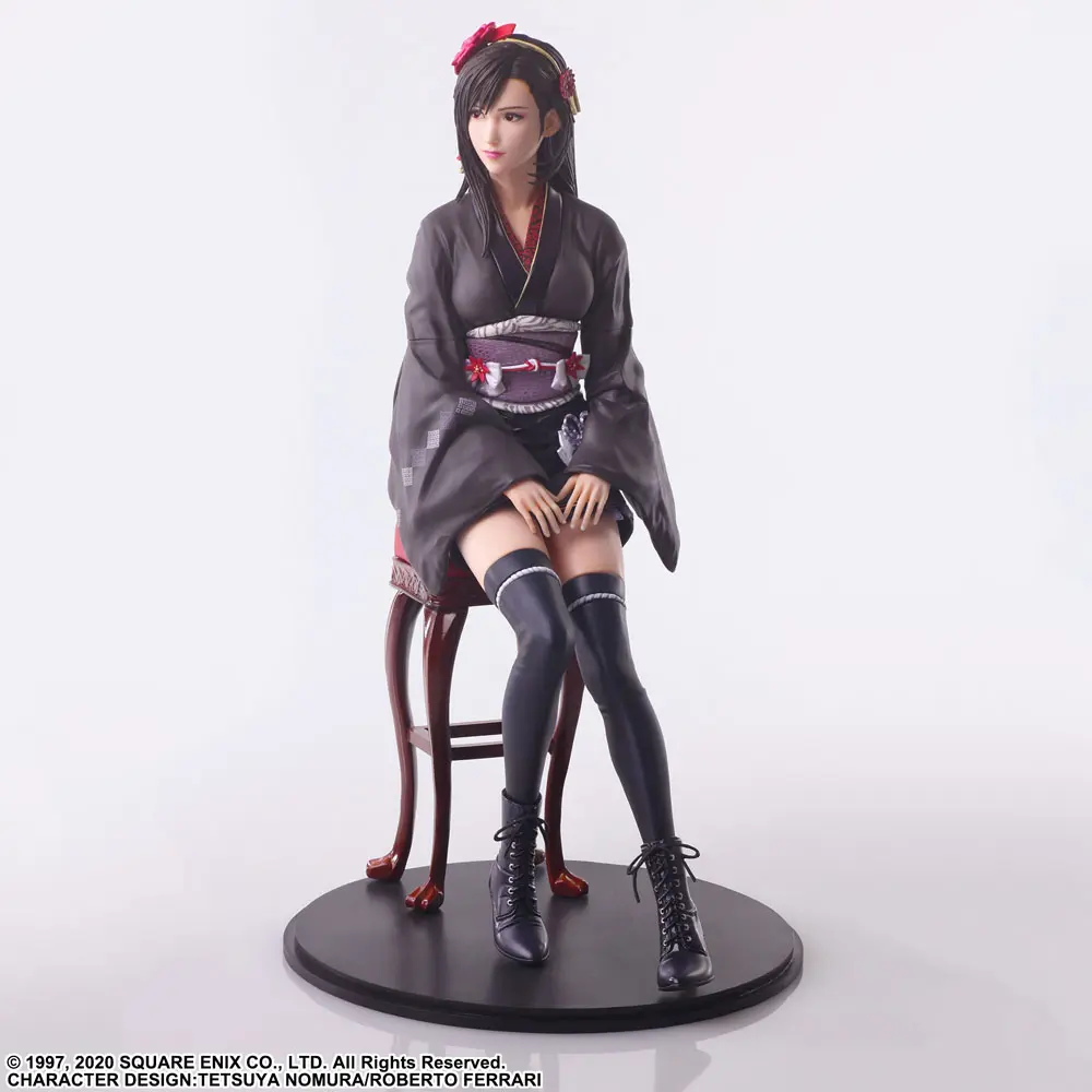 Final Fantasy VII Remake Static Arts Gallery Statue Tifa Lockhart Exotic Dress Ver. 23 cm termékfotó