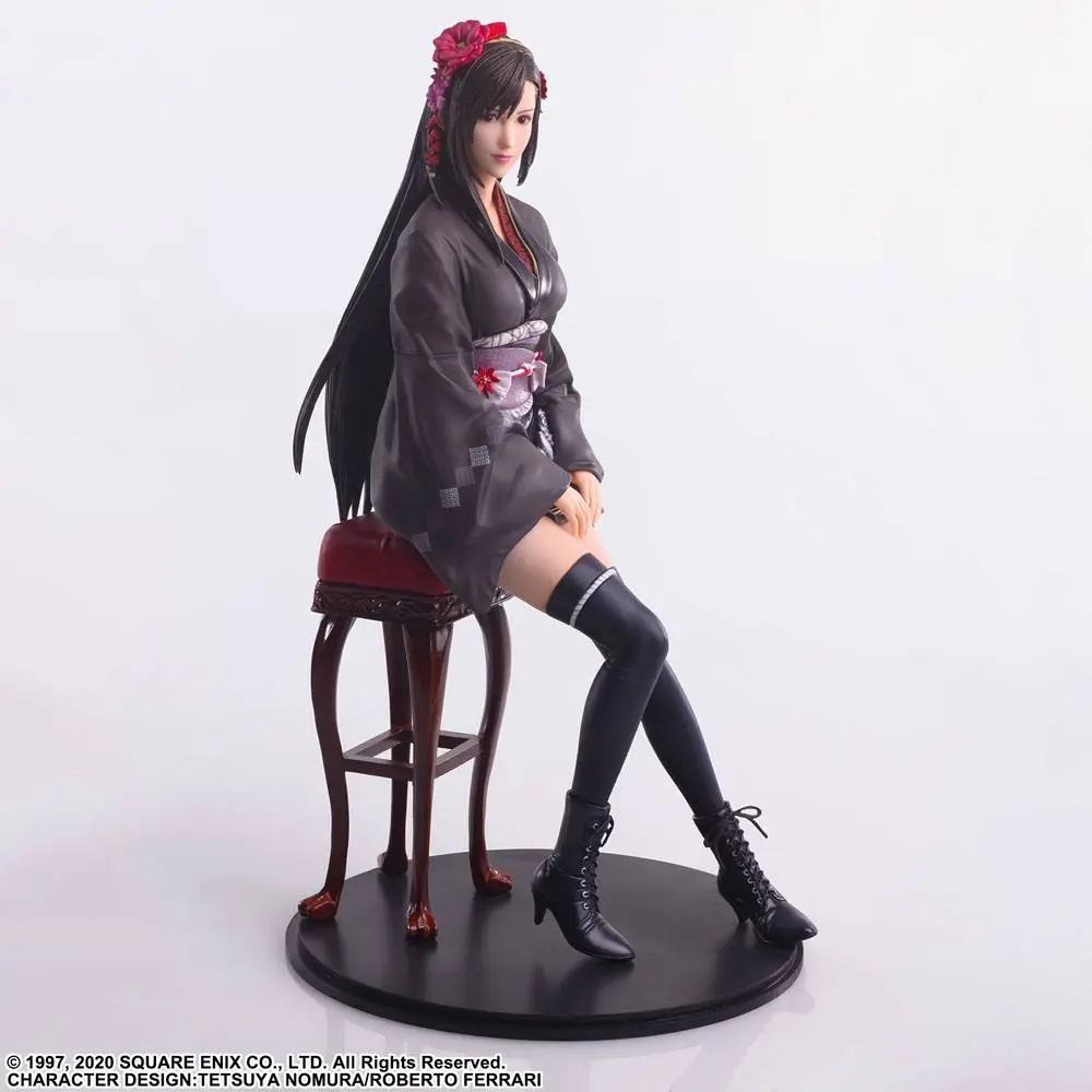 Final Fantasy VII Remake Static Arts Gallery Statue Tifa Lockhart Exotic Dress Ver. 23 cm termékfotó