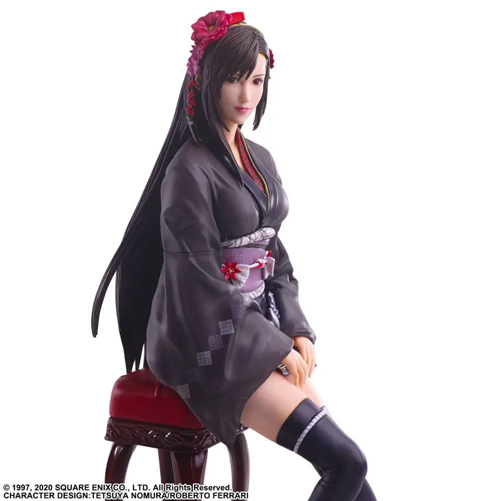 Final Fantasy VII Remake Static Arts Gallery Statue Tifa Lockhart Exotic Dress Ver. 23 cm termékfotó