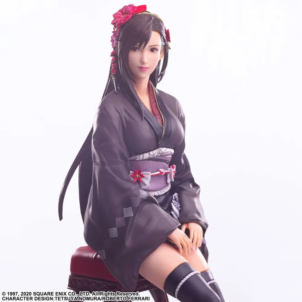 Final Fantasy VII Remake Static Arts Gallery Statue Tifa Lockhart Exotic Dress Ver. 23 cm termékfotó